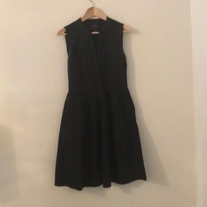 Black button front Barney’s New York dress
